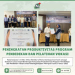 Selamat kepada RSU. Mitra Medika Tj Mulia sebagai Terbaik II untuk Hasil Bimbingan Konsultasi Produktivitas Program Pendidikan dan Pelatihan Vokasi Dinas Ketenagakerjaan Premprov Sumut Tahun 2023
